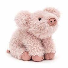 Kuscheltier Schwein Curvie 24H x 15W cm von Jellycat