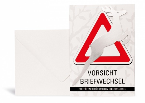 Brieföffner aus Edelstahl im coolen Design