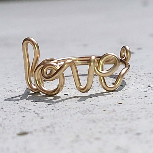 Ring Love Gold