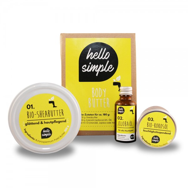 Body Butter zum selber machen von Hello Simple